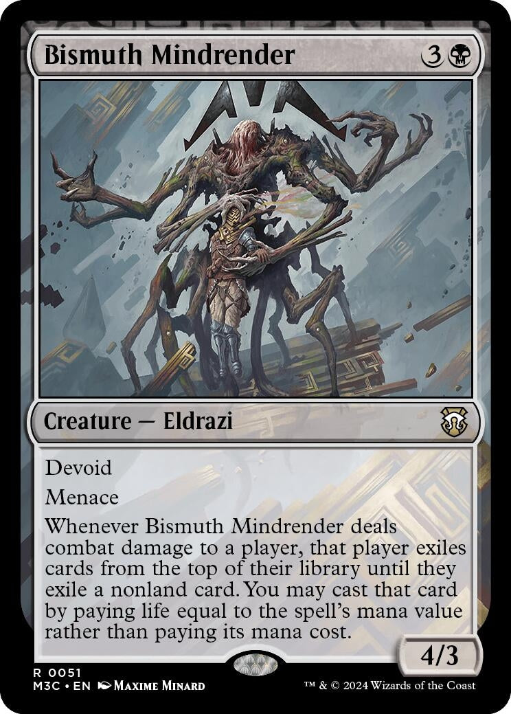Bismuth Mindrender (Ripple Foil) (51) [M3C] - MTG Single