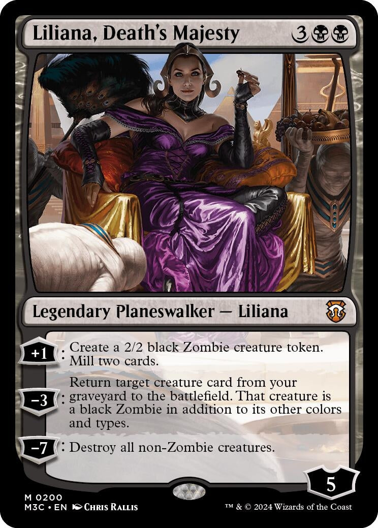 Liliana Death’s Majesty (200) [M3C] - MTG Single