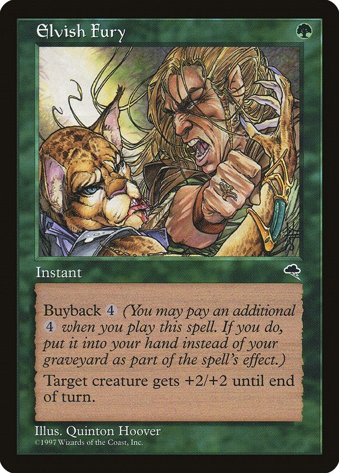Elvish Fury (226) [TMP] - MTG Single