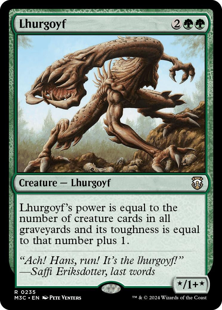 Lhurgoyf (235) [M3C] - MTG Single