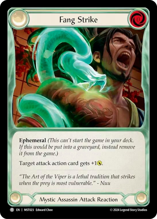 Fang Strike // Zen (0) [MST] - Flesh and Blood TCG Single