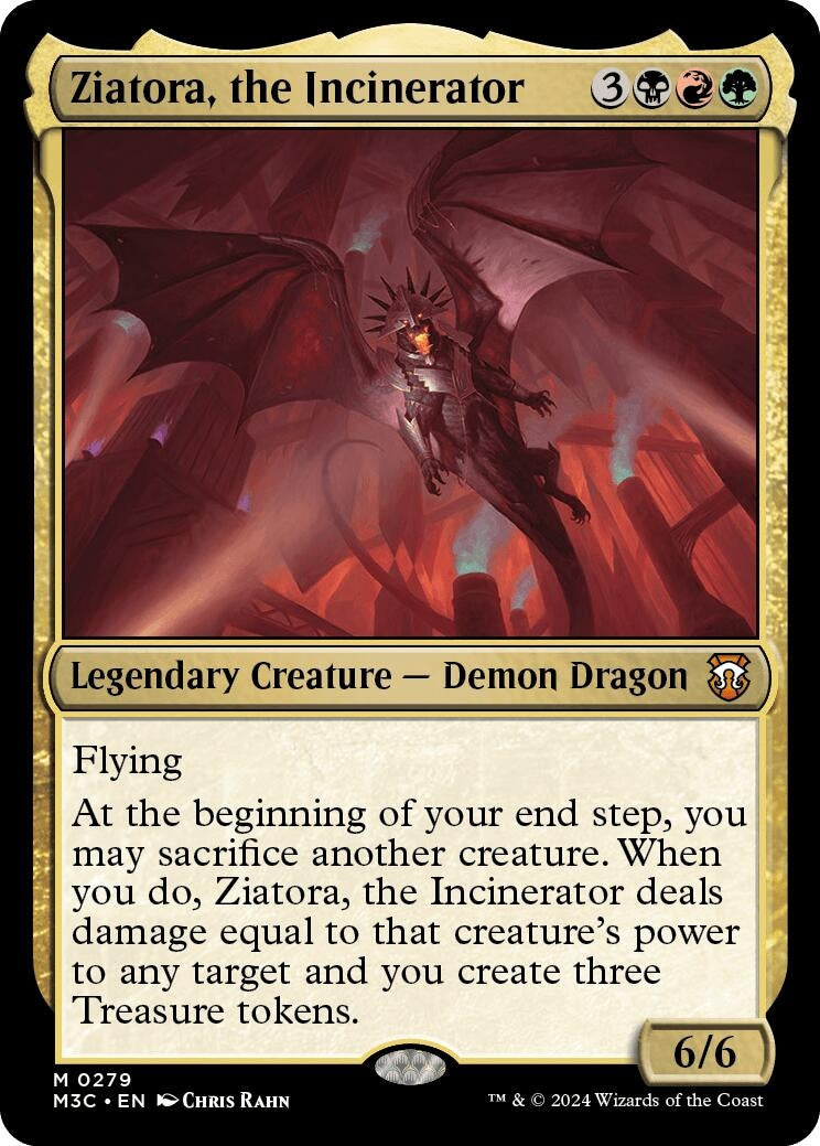 Ziatora the Incinerator (279) [M3C] - MTG Single