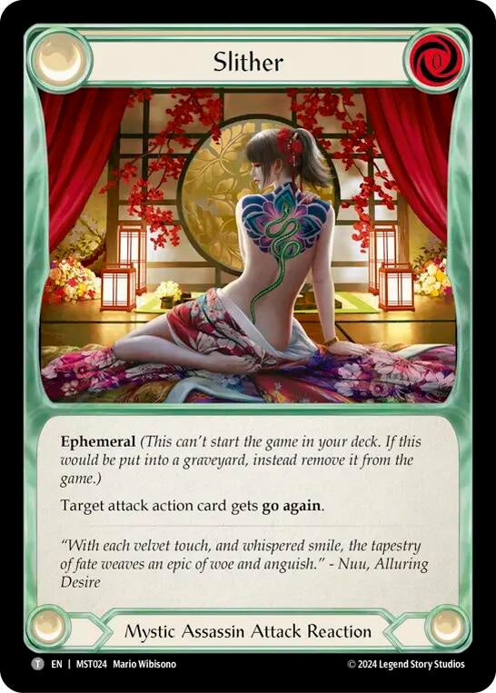 Slither // Enigma (0) [MST] - Flesh and Blood TCG Single