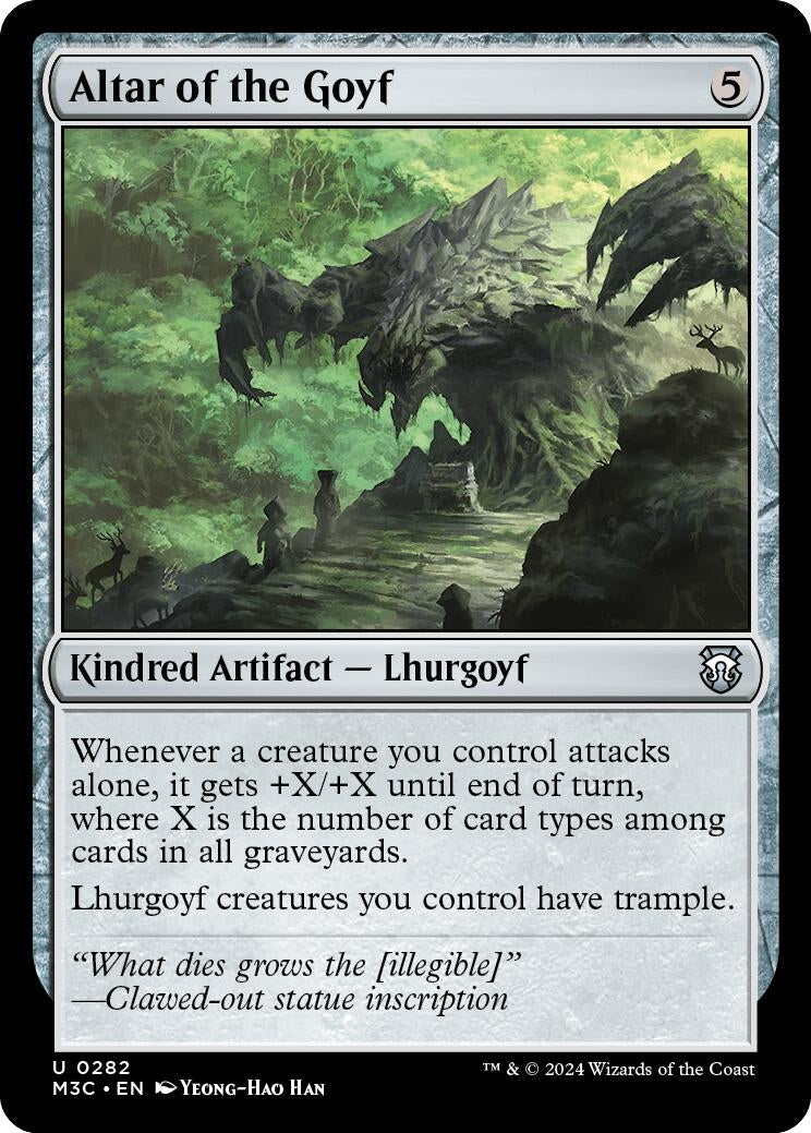 Altar of the Goyf (282) [M3C] - MTG Single
