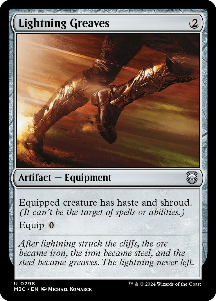 Lightning Greaves (298) [M3C] - MTG Single