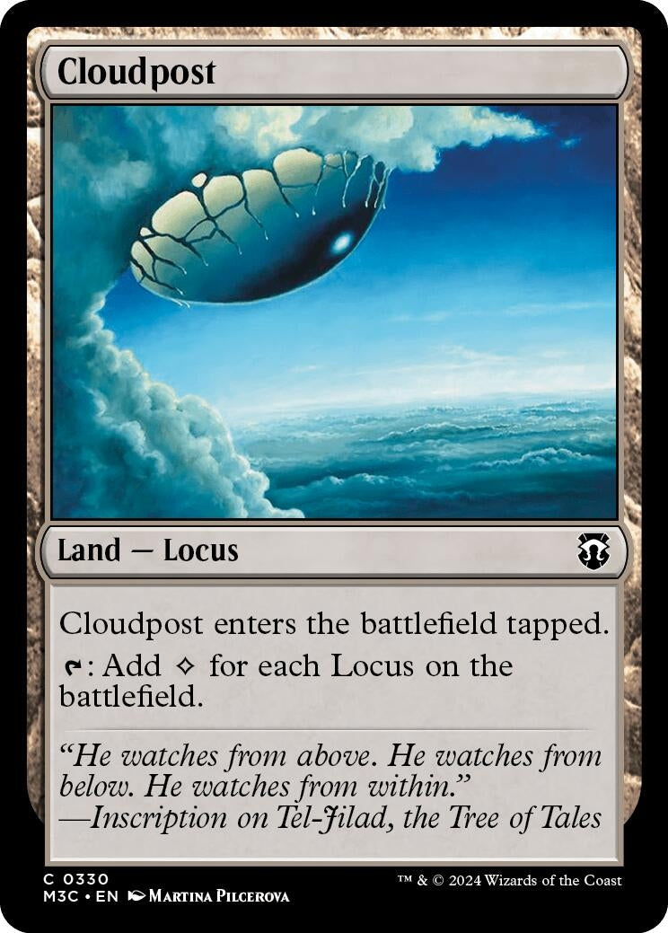Cloudpost (Ripple Foil) (330) [M3C] - MTG Single