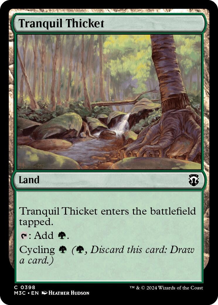 Tranquil Thicket (398) [M3C] - MTG Single