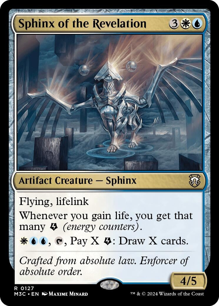 Sphinx of the Revelation (Ripple Foil) (127) [M3C] - MTG Single