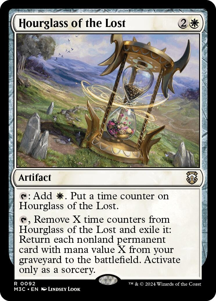 Hourglass of the Lost (Ripple Foil) (92) [M3C] - MTG Single