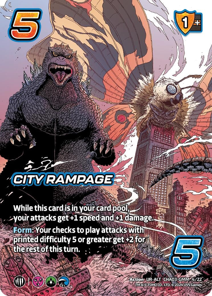 City Rampage (Alternate Art) (3422) - UniVersus Single