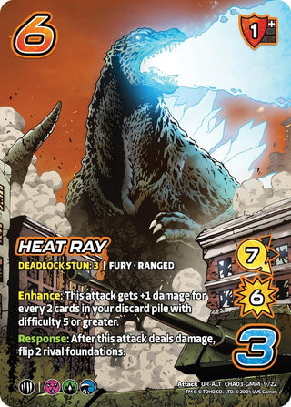 Heat Ray (Alternate Art) (3922) - UniVersus Single