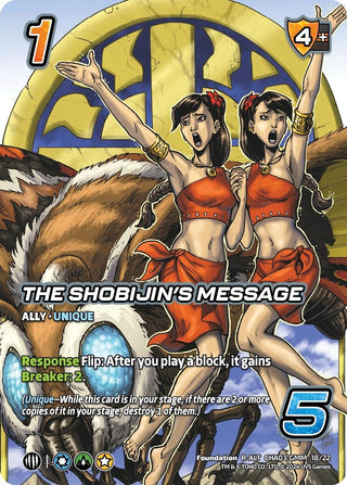 The Shobijin’s Message (Alternate Art) (31822) - UniVersus Single