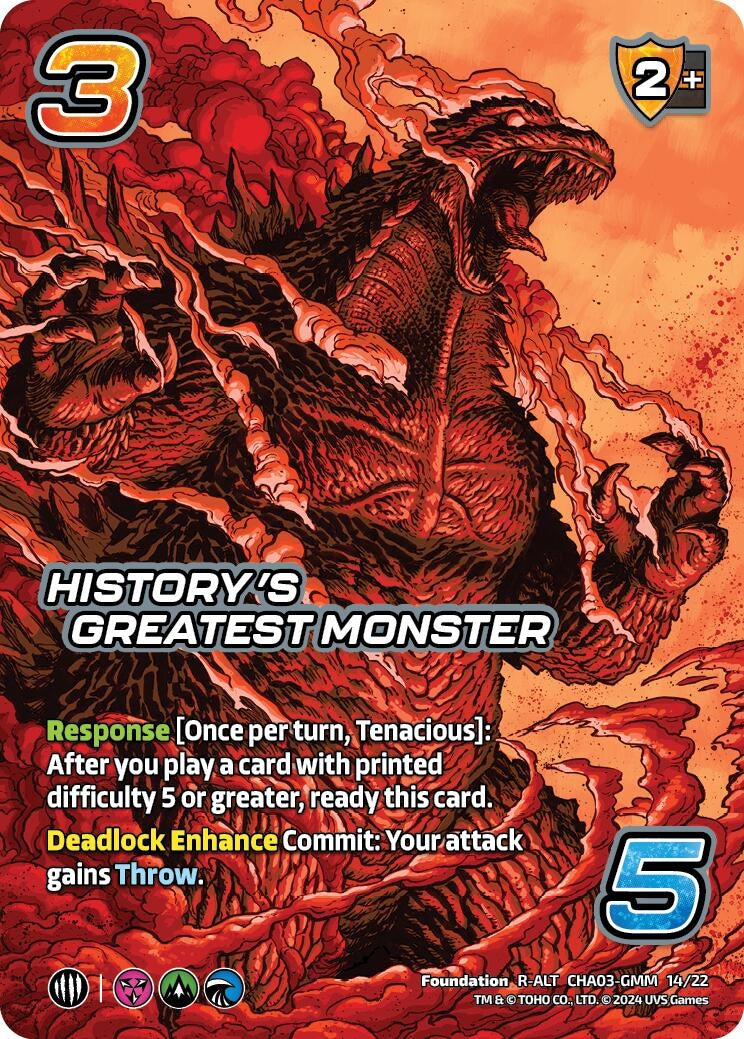 History’s Greatest Monster (Alternate Art) (31422) - UniVersus Single