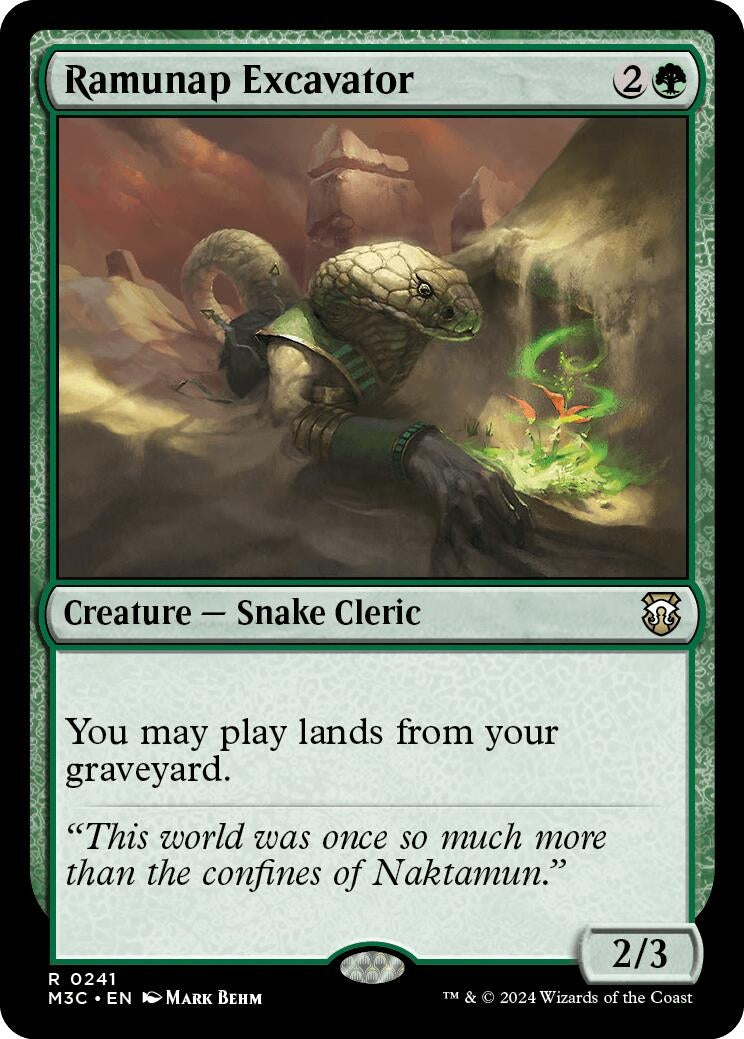Ramunap Excavator (Ripple Foil) (241) [M3C] - MTG Single