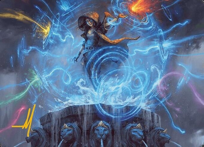 Flusterstorm Art Card (Gold-Stamped Signature) (54) [ASMH3] - MTG Single