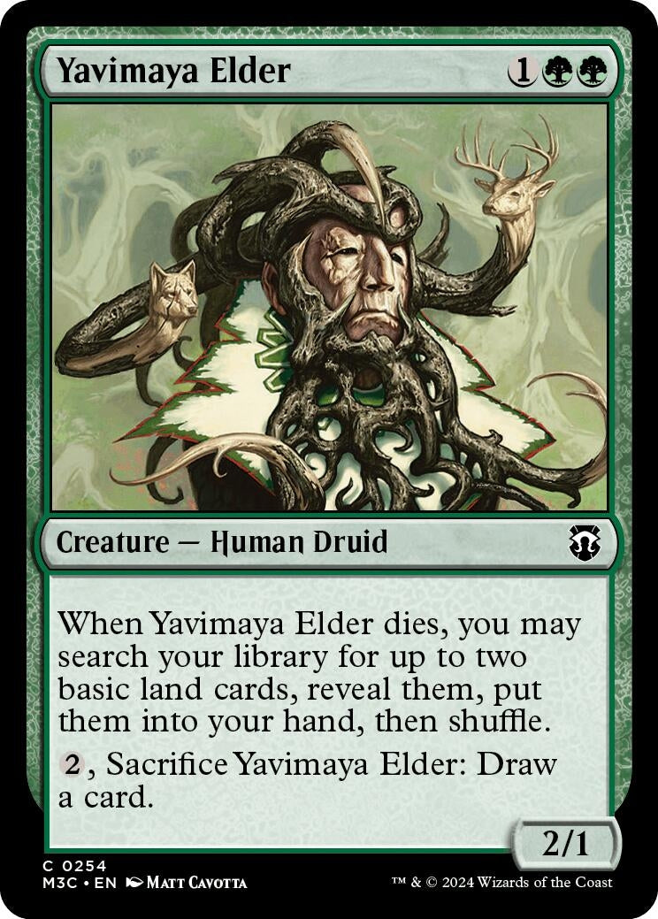 Yavimaya Elder (254) [M3C] - MTG Single