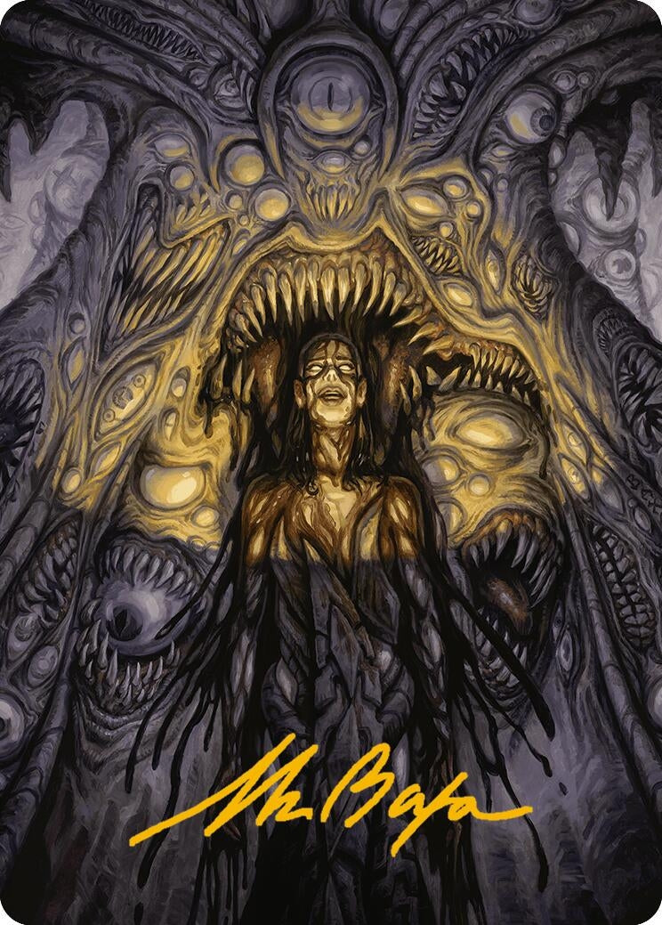Chthonian Nightmare Art Card (Gold-Stamped Signature) (37) [ASMH3] - MTG Single