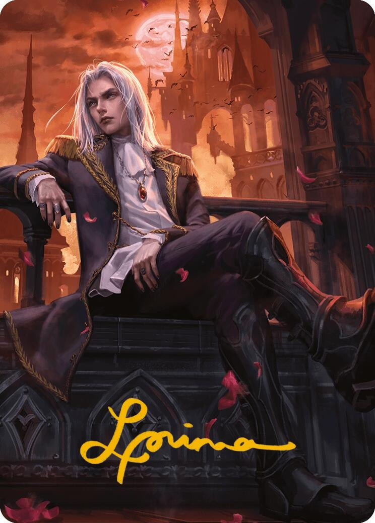Sorin of House Markov Art Card (Gold-Stamped Signature) (52) [ASMH3] - MTG Single