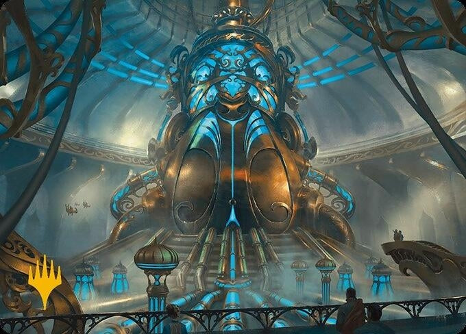 Aether Refinery Art Card (Gold-Stamped Planeswalker Symbol) (30) [ASMH3] - MTG Single