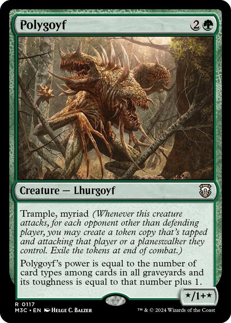 Polygoyf (117) [M3C] - MTG Single