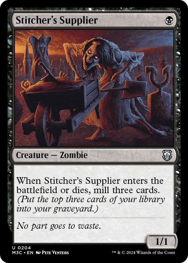 Stitcher’s Supplier (Ripple Foil) (204) [M3C] - MTG Single