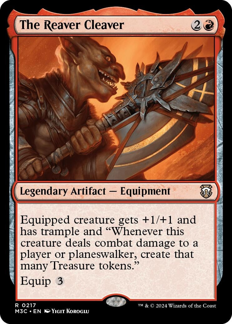The Reaver Cleaver (Ripple Foil) (217) [M3C] - MTG Single