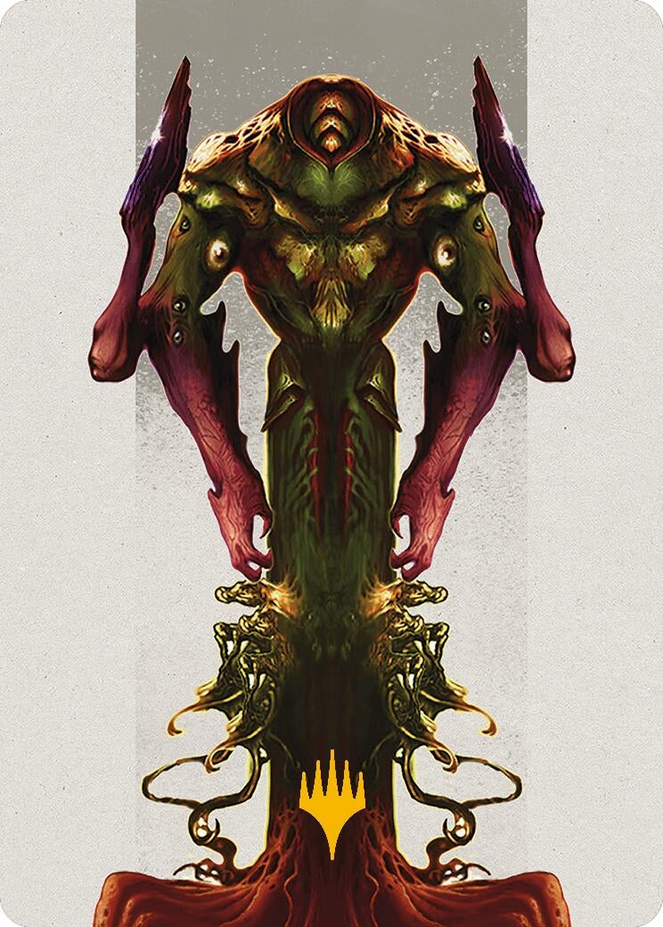 Kozilek the Broken Reality Art Card (Gold-Stamped Planeswalker Symbol) (51) [ASMH3] - MTG Single