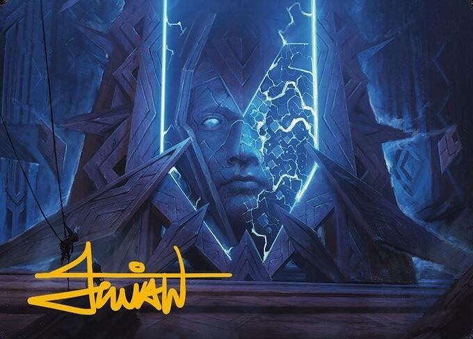 Stone Idol Generator Art Card (Gold-Stamped Signature) (35) [ASMH3] - MTG Single