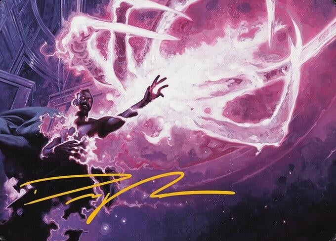 Flare of Malice Art Card (Gold-Stamped Signature) (3) [ASMH3] - MTG Single