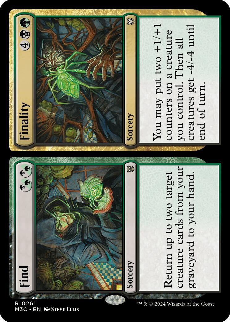 Find // Finality (Ripple Foil) (261) [M3C] - MTG Single