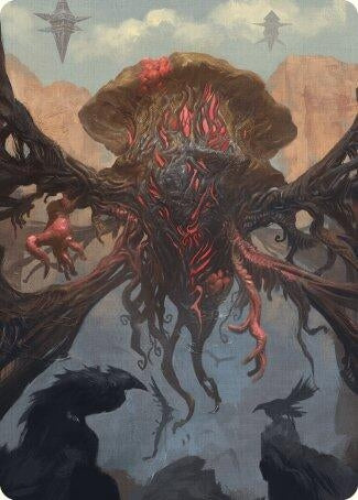 Inversion Behemoth Art Card (27) [ASMH3] - MTG Single