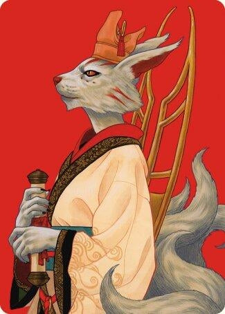 Pearl-Ear Imperial Advisor Art Card (45) [ASMH3] - MTG Single