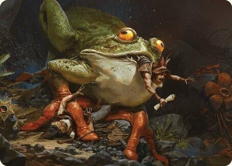 Rampant Frogantua Art Card (32) [ASMH3] - MTG Single