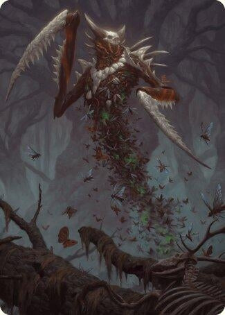 Grist the Plague Swarm Art Card (18) [ASMH3] - MTG Single