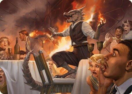 Party Thrasher Art Card (6) [ASMH3] - MTG Single