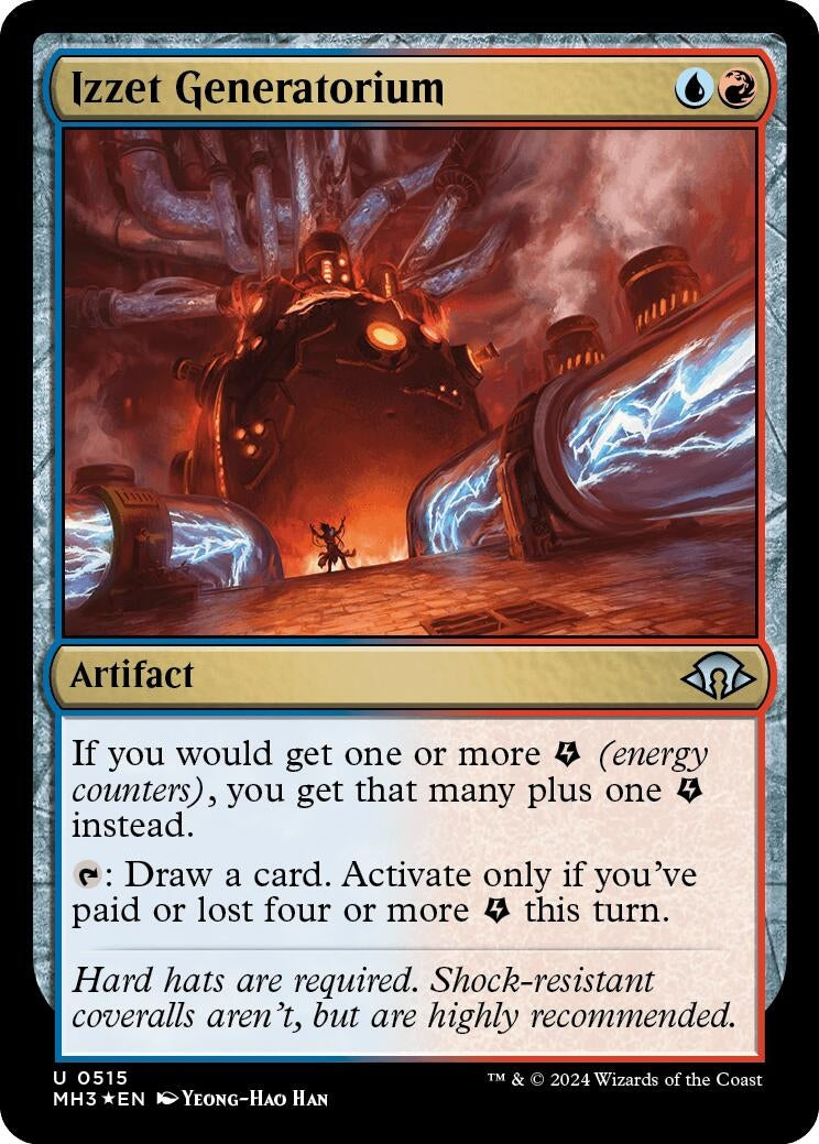 Izzet Generatorium (Ripple Foil) (515) [MH3] - MTG Single