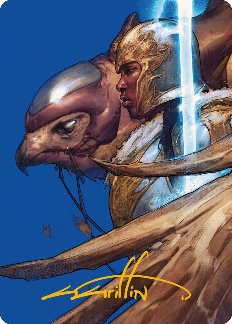 Arna Kennerud Skycaptain Art Card (Gold-Stamped Signature) (48) [ASMH3] - MTG Single