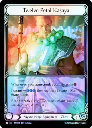 Twelve Petal Kasaya (Extended Art) (48) [MST] - Flesh and Blood TCG Single