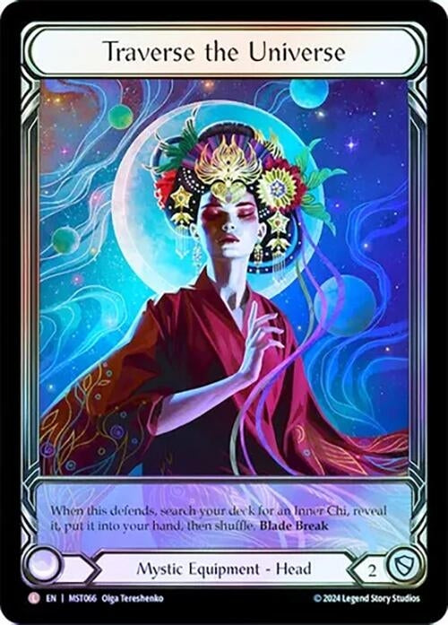 Traverse the Universe (Extended Art) (66) [MST] - Flesh and Blood TCG Single