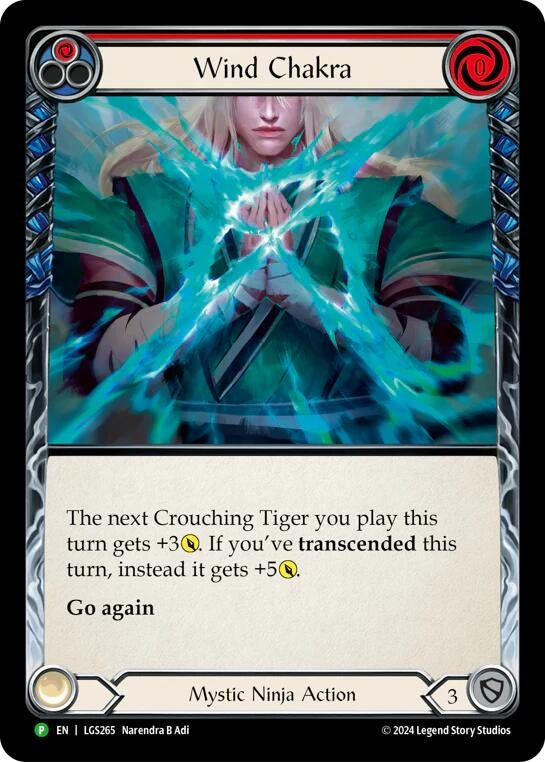 Wind Chakra - LGS265 (265) [PR] - Flesh and Blood TCG Single