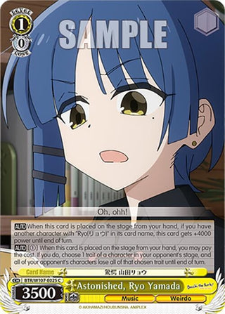 Astonished Ryo Yamada (107025) [BTR] - Weiss Schwarz Single