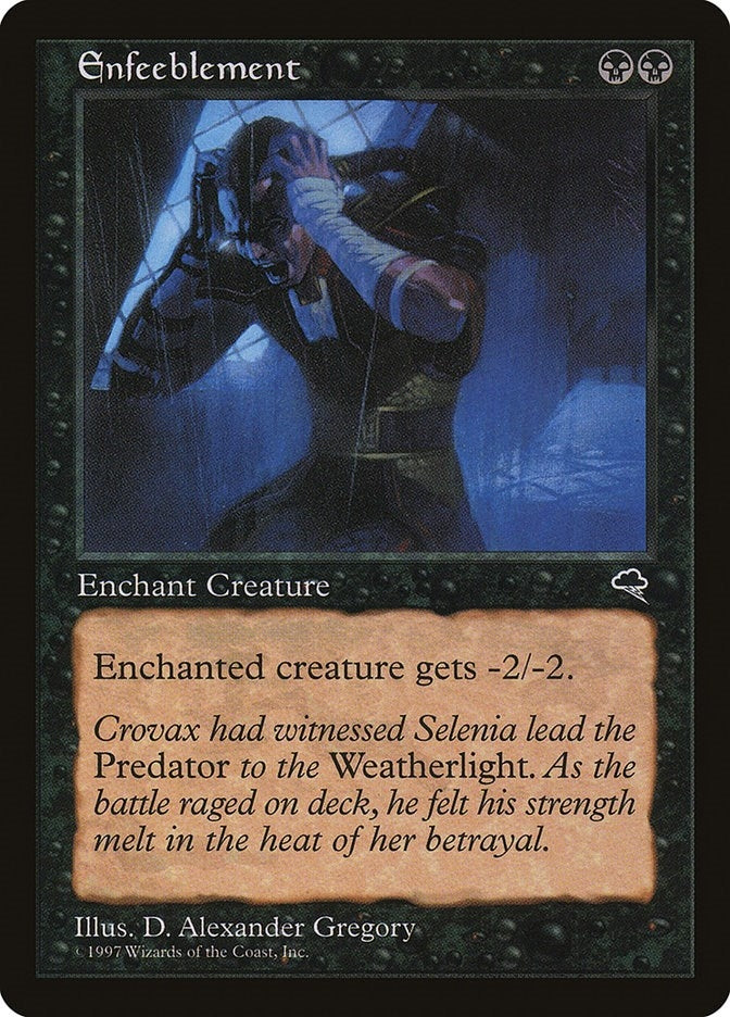 Enfeeblement (133) [TMP] - MTG Single