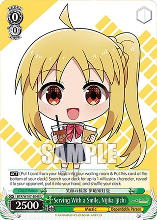 Serving With a Smile Nijika Ijichi (107048) [BTR] - Weiss Schwarz Single