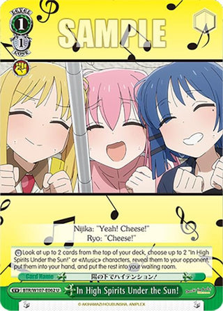 In High Spirits Under the Sun! (107062) [BTR] - Weiss Schwarz Single