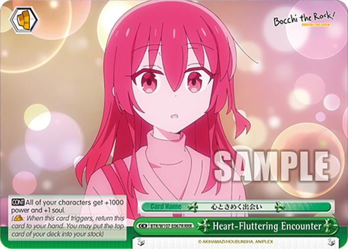 Heart-Fluttering Encounter (RRR) (107067) [BTR] - Weiss Schwarz Single