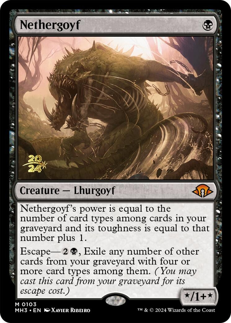Nethergoyf (103) [PRE] - MTG Single