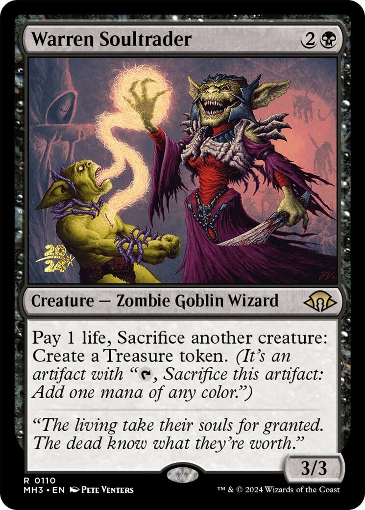 Warren Soultrader (110) [PRE] - MTG Single