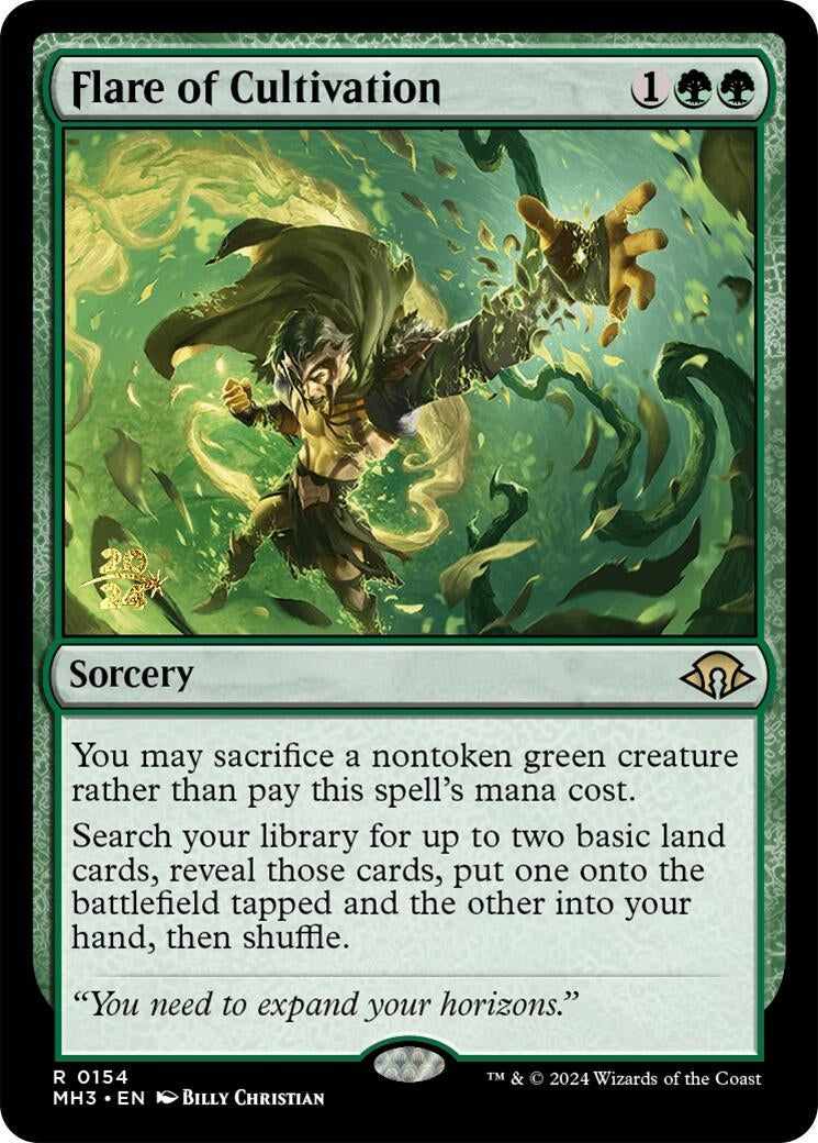 Flare of Cultivation (154) [PRE] - MTG Single