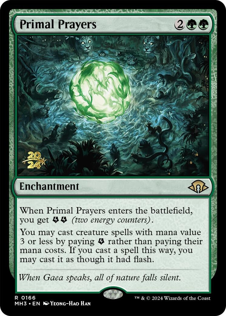Primal Prayers (166) [PRE] - MTG Single