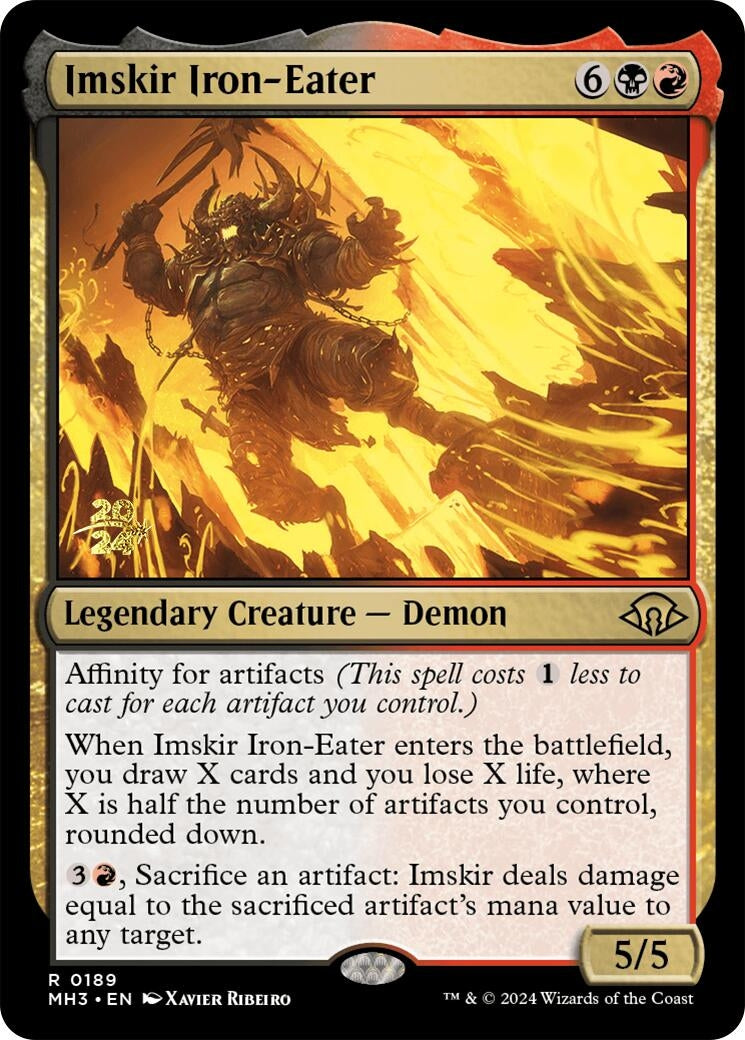 Imskir Iron-Eater (189) [PRE] - MTG Single